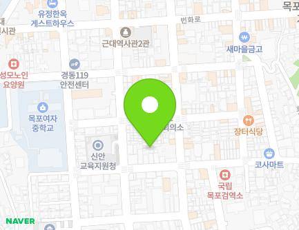 12-17 Yudong-ro 36beon-gil, Mokpo-si, Jeollanam-do, Republic of Korea Map