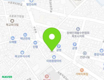 59-3 Sumun-ro, Mokpo-si, Jeollanam-do, Republic of Korea Map