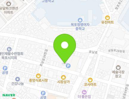 32-1 Yeongsan-ro 121beon-gil, Mokpo-si, Jeollanam-do, Republic of Korea Map