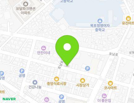 38-4 Yeongsan-ro 121beon-gil, Mokpo-si, Jeollanam-do, Republic of Korea Map