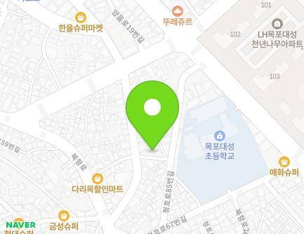 14-2 Cheongho-ro 85beonan-gil, Mokpo-si, Jeollanam-do, Republic of Korea Map