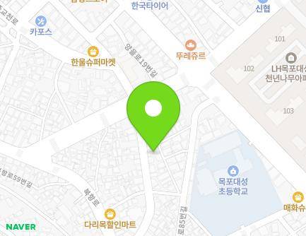 6-2 Cheongho-ro 85beonan-gil, Mokpo-si, Jeollanam-do, Republic of Korea Map