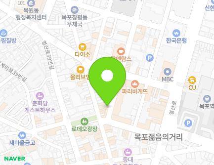 38 Honam-ro 64beon-gil, Mokpo-si, Jeollanam-do, Republic of Korea Map
