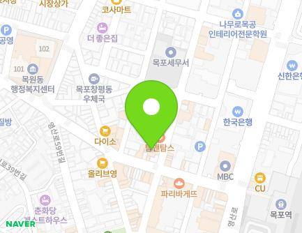 28-1 Honam-ro 64beon-gil, Mokpo-si, Jeollanam-do, Republic of Korea Map