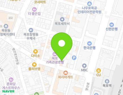27-1 Honam-ro 64beon-gil, Mokpo-si, Jeollanam-do, Republic of Korea Map
