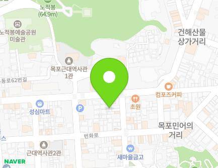 36-6 Yeongsan-ro, Mokpo-si, Jeollanam-do, Republic of Korea Map