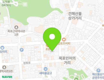 37-6 Beonhwa-ro, Mokpo-si, Jeollanam-do, Republic of Korea Map