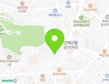 14-4 Yeongsan-ro 39beon-gil, Mokpo-si, Jeollanam-do, Republic of Korea Map