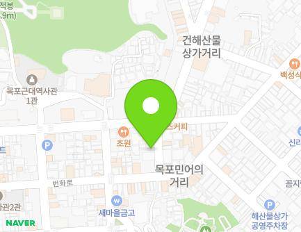 39-6 Beonhwa-ro, Mokpo-si, Jeollanam-do, Republic of Korea Map