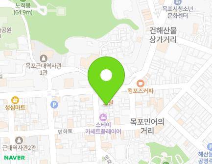 1-1 Yeongsan-ro 40beon-gil, Mokpo-si, Jeollanam-do, Republic of Korea Map