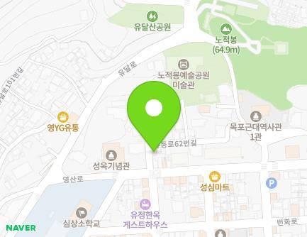 60 Yudong-ro, Mokpo-si, Jeollanam-do, Republic of Korea Map