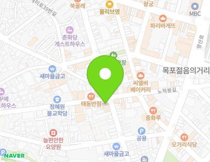 21-1 Yeongsan-ro 59beon-gil, Mokpo-si, Jeollanam-do, Republic of Korea Map