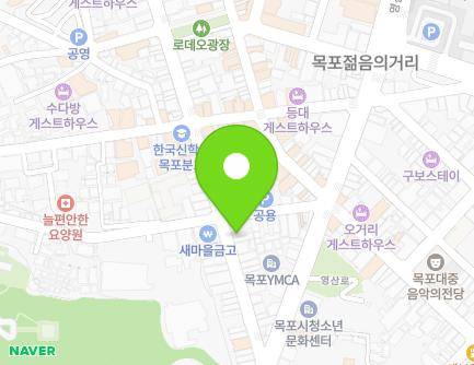 12-1 Yeongsan-ro 59beon-gil, Mokpo-si, Jeollanam-do, Republic of Korea Map