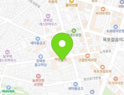 19 Nojeokbong-gil, Mokpo-si, Jeollanam-do, Republic of Korea Map
