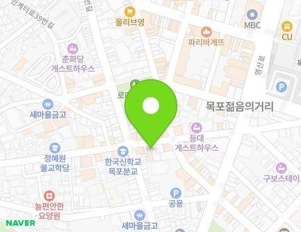 13 Nojeokbong-gil, Mokpo-si, Jeollanam-do, Republic of Korea Map