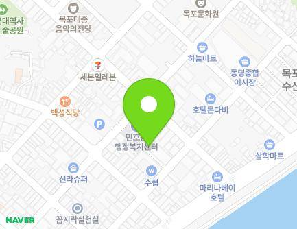 21-1 Sugang-ro 4beon-gil, Mokpo-si, Jeollanam-do, Republic of Korea Map