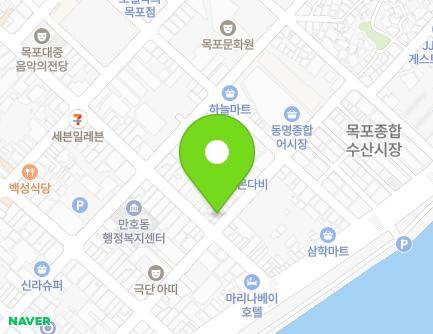27-1 Sugang-ro 4beon-gil, Mokpo-si, Jeollanam-do, Republic of Korea Map