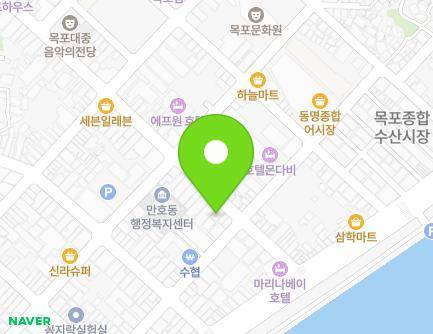 9-1 Haean-ro 249beon-gil, Mokpo-si, Jeollanam-do, Republic of Korea Map