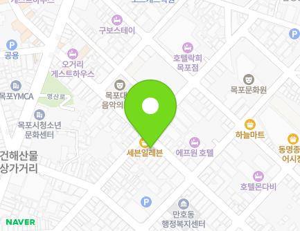 23-1 Haean-ro 249beon-gil, Mokpo-si, Jeollanam-do, Republic of Korea Map