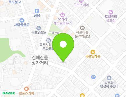 28-1 Haean-ro 237beon-gil, Mokpo-si, Jeollanam-do, Republic of Korea Map