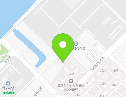 228-3 Cheongho-ro, Mokpo-si, Jeollanam-do, Republic of Korea Map