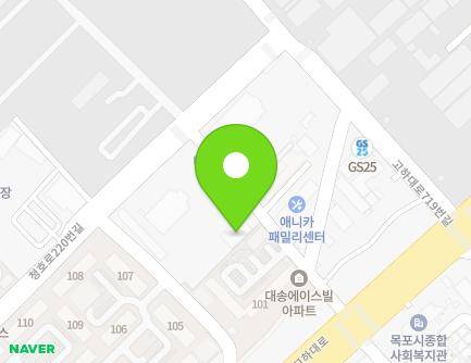 32-2 Cheongho-ro 220beon-gil, Mokpo-si, Jeollanam-do, Republic of Korea Map