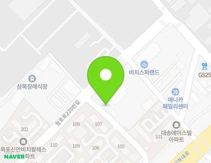 24 Cheongho-ro 220beon-gil, Mokpo-si, Jeollanam-do, Republic of Korea Map