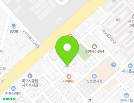 4-1 Juksan-ro 40beon-gil, Mokpo-si, Jeollanam-do, Republic of Korea Map