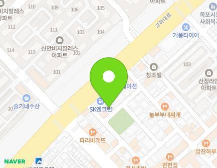 15-1 Wonsan-ro 69beonan-gil, Mokpo-si, Jeollanam-do, Republic of Korea Map