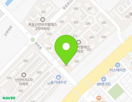 206 Cheongho-ro, Mokpo-si, Jeollanam-do, Republic of Korea Map