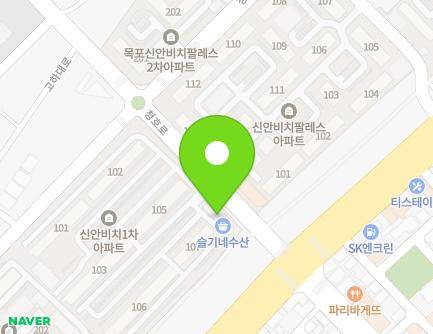 205 Cheongho-ro, Mokpo-si, Jeollanam-do, Republic of Korea Map
