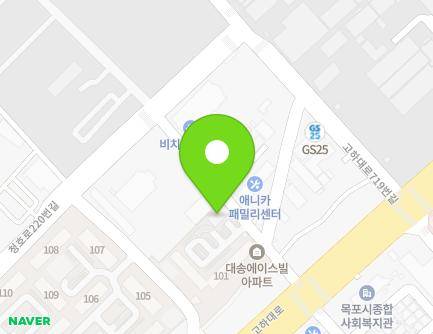 707-1 Goha-daero, Mokpo-si, Jeollanam-do, Republic of Korea Map