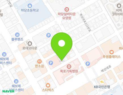 7-3 Baengnyeon-daero 307beon-gil, Mokpo-si, Jeollanam-do, Republic of Korea Map