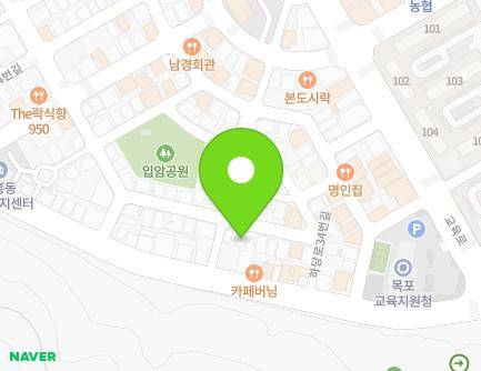 4-1 Hadang-ro 44beon-gil, Mokpo-si, Jeollanam-do, Republic of Korea Map