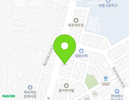 136 Hadang-ro, Mokpo-si, Jeollanam-do, Republic of Korea Map
