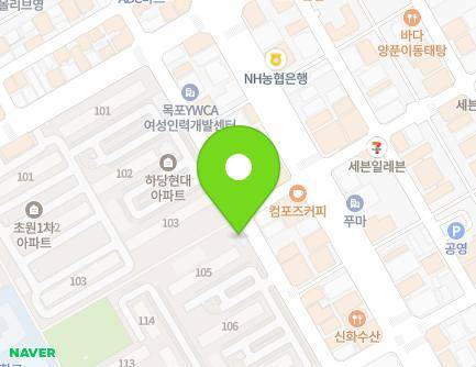 21 Tongil-daero 37beon-gil, Mokpo-si, Jeollanam-do, Republic of Korea Map