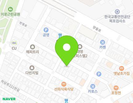 17-1 Hadang-ro 241beon-gil, Mokpo-si, Jeollanam-do, Republic of Korea Map