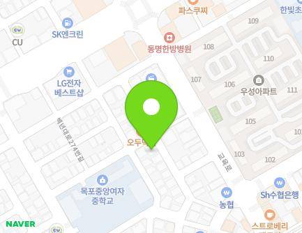12 Ibam-ro 42beon-gil, Mokpo-si, Jeollanam-do, Republic of Korea Map