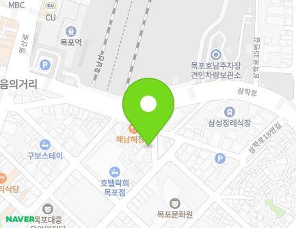 4-3 Samhak-ro 18beon-gil, Mokpo-si, Jeollanam-do, Republic of Korea Map