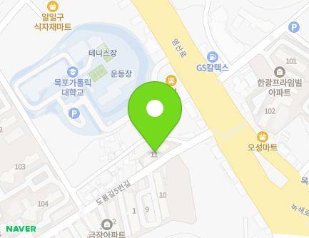 6 Doryong-gil 5beon-gil, Mokpo-si, Jeollanam-do, Republic of Korea Map