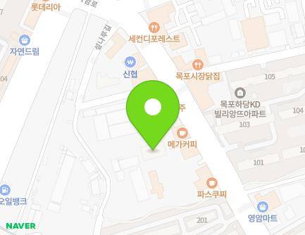 177-1 Ogam-ro, Mokpo-si, Jeollanam-do, Republic of Korea Map