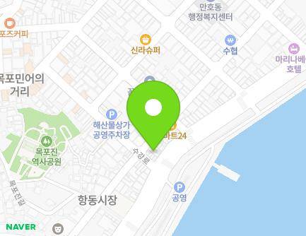 2-1 Sugang-ro 4beon-gil, Mokpo-si, Jeollanam-do, Republic of Korea Map