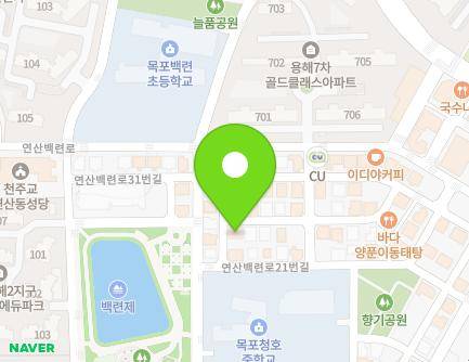 8-9 Yeonsanbaengnyeon-ro 21beon-gil, Mokpo-si, Jeollanam-do, Republic of Korea Map