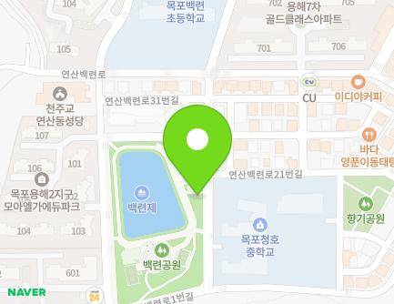 14 Yeonsanbaengnyeon-ro 31beon-gil, Mokpo-si, Jeollanam-do, Republic of Korea Map