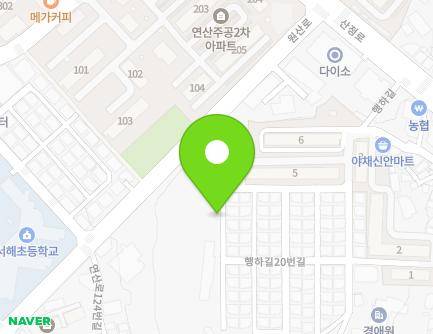 14-1 Haengha-gil 20beon-gil, Mokpo-si, Jeollanam-do, Republic of Korea Map