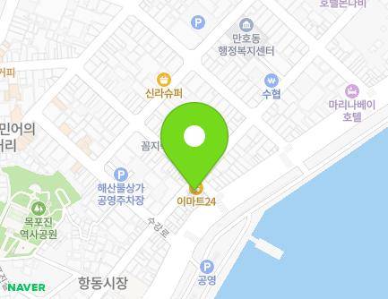 6-1 Sugang-ro 4beon-gil, Mokpo-si, Jeollanam-do, Republic of Korea Map