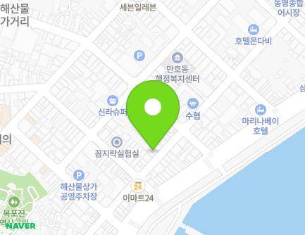 11-1 Sugang-ro 4beon-gil, Mokpo-si, Jeollanam-do, Republic of Korea Map