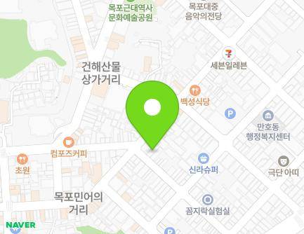 20-1 Haean-ro 229beon-gil, Mokpo-si, Jeollanam-do, Republic of Korea Map