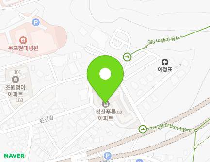 25 Onnam-gil, Mokpo-si, Jeollanam-do, Republic of Korea Map