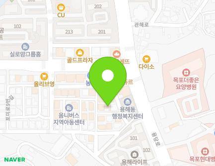 16-1 Pomi-ro 10beon-gil, Mokpo-si, Jeollanam-do, Republic of Korea Map